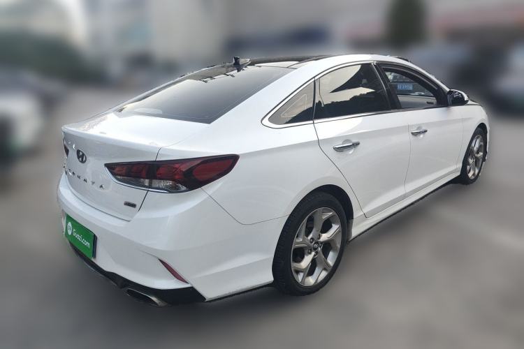 Used Hyundai Sonata 2018 1.6T GLS Smart Model China V Standard Rear Right 45 Deg