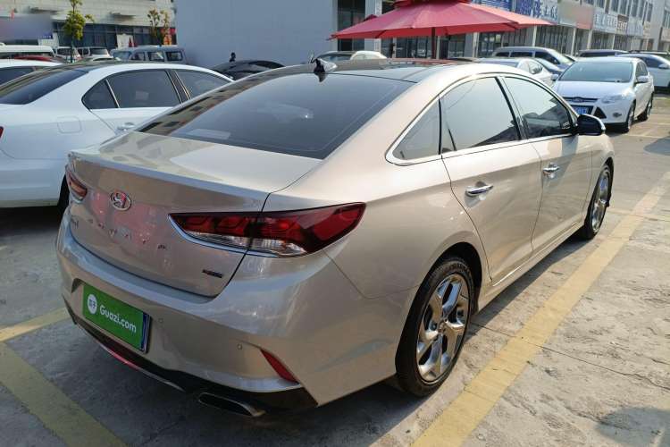 Used Hyundai Sonata 2018 1.6T GLS Smart Model China V Standard Rear Right 45 Deg