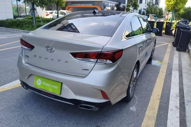 Used Hyundai Sonata 2019 1.6T GLS Smart Edition Commemorative Model Rear Right 45 Deg