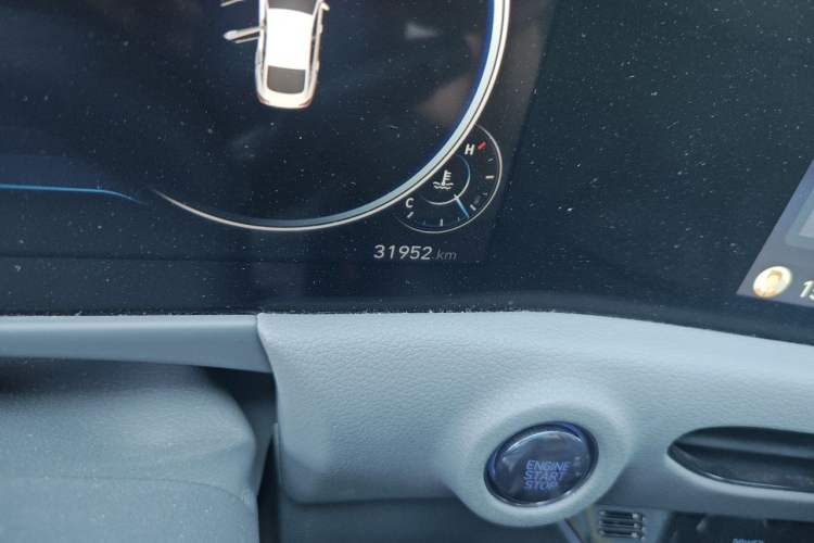 Used Hyundai Sonata 2020 380TGDi Automatic TOP Flagship Edition Odometer Close Up