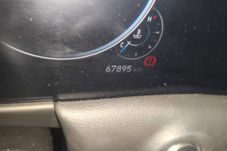 Used Hyundai Sonata 2020 270TGDi DCT GLS Elite Edition Odometer Close Up