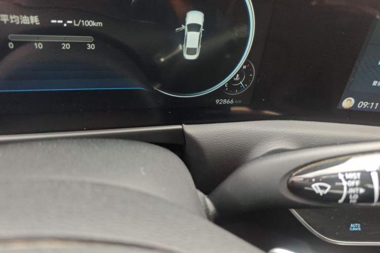 Used Hyundai Sonata 2020 270TGDi DCT GLS Elite Edition Odometer Close Up
