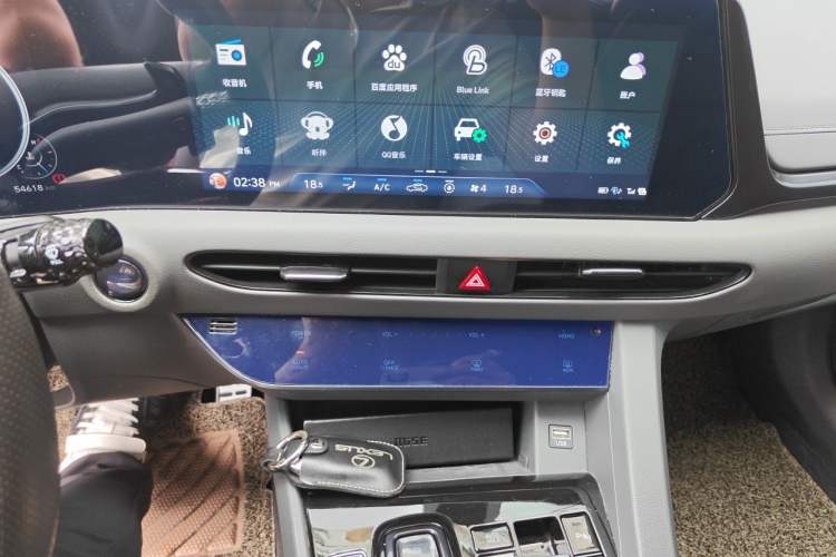 Used Hyundai Sonata 2020 380TGDi Automatic GLS Luxury Edition Audio And AC Panel