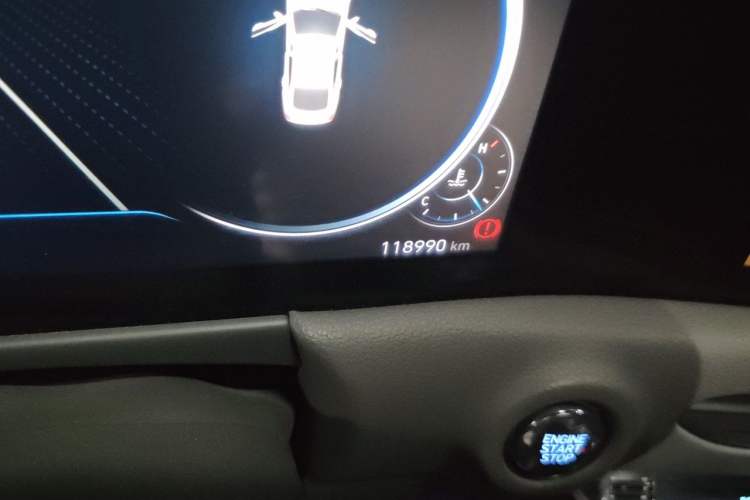 Used Hyundai Sonata 2020 380TGDi Automatic TOP Flagship Edition Odometer Close Up
