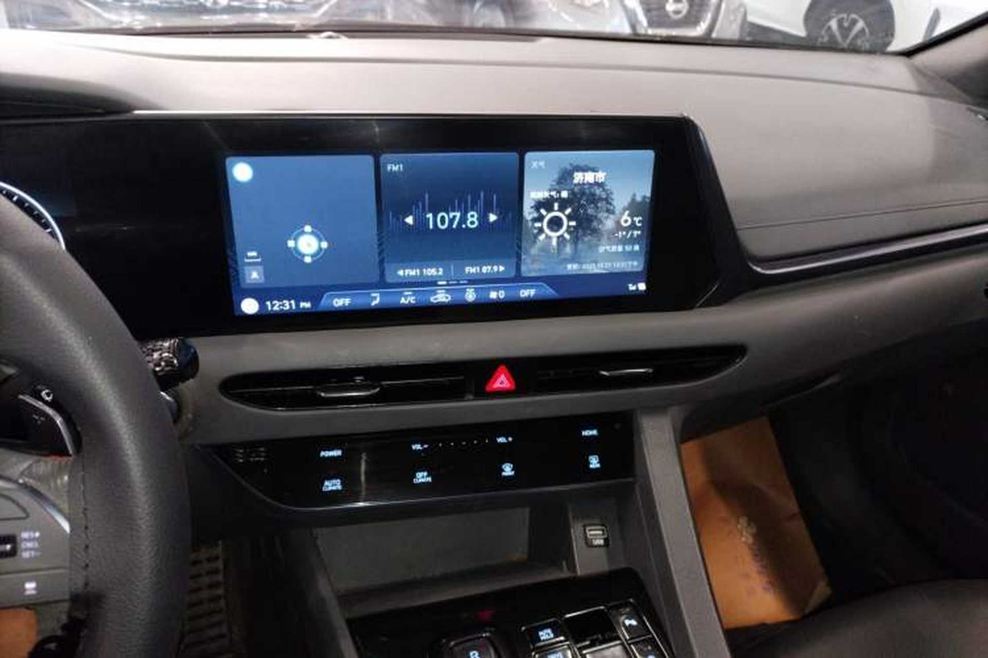 Used Hyundai Sonata 2020 Revised Version 380TGDi Automatic GS Smart Enjoyment Edition Audio And AC Panel