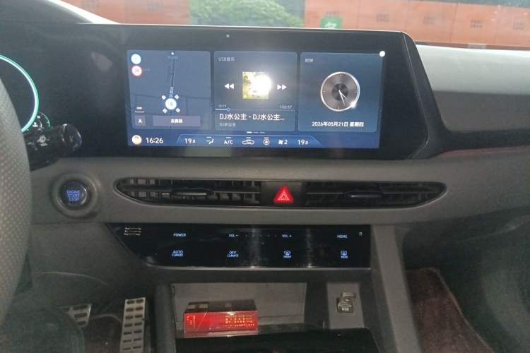 Used Hyundai Sonata 2020 380TGDi Automatic GLS Luxury Edition Audio And AC Panel