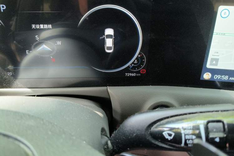 Used Hyundai Sonata 2020 380TGDi Automatic GLS Luxury Edition Odometer Close Up