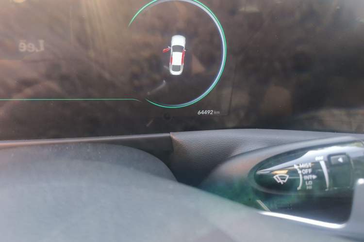 Used Hyundai Sonata 2020 270TGDi DCT GLS Elite Edition Odometer Close Up