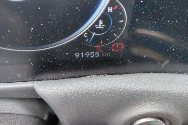 Used Hyundai Sonata 2020 270TGDi DCT GLS Elite Edition Odometer Close Up