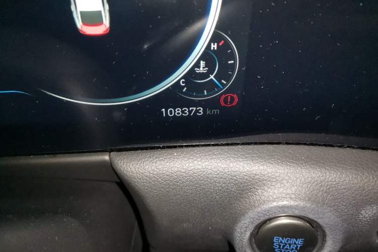 Used Hyundai Sonata 2020 270TGDi DCT GLS Elite Edition Odometer Close Up