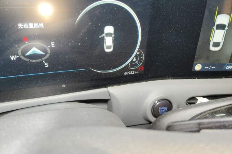 Used Hyundai Sonata 2020 380TGDi Automatic TOP Flagship Edition Odometer Close Up