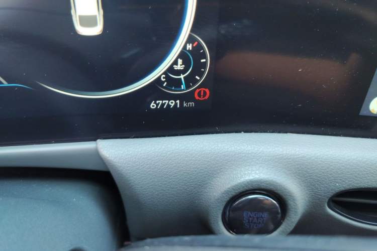 Used Hyundai Sonata 2020 380TGDi Automatic TOP Flagship Edition Odometer Close Up