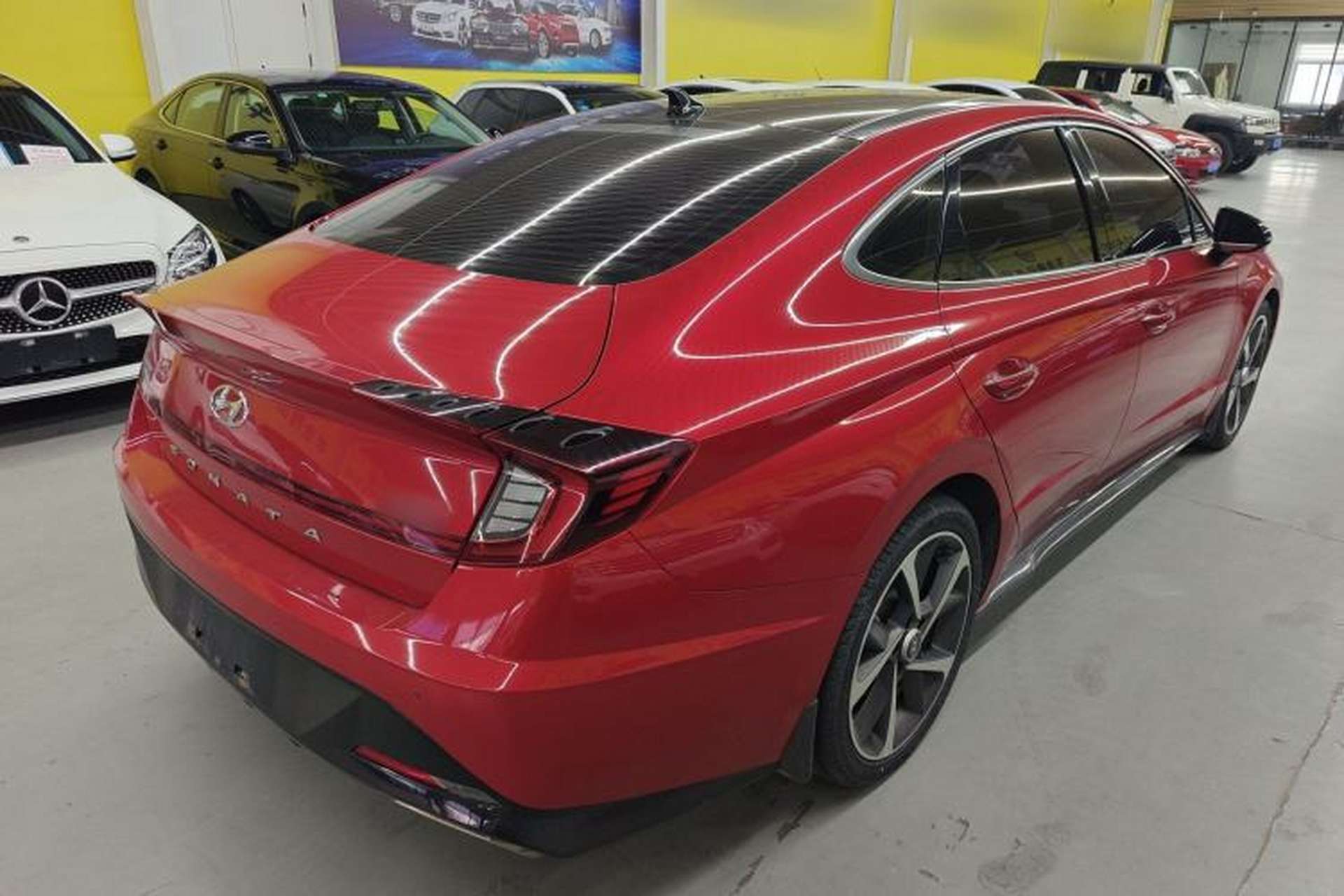 Used Hyundai Sonata 2020 380TGDi Automatic TOP Flagship Edition Rear Right 45 Deg