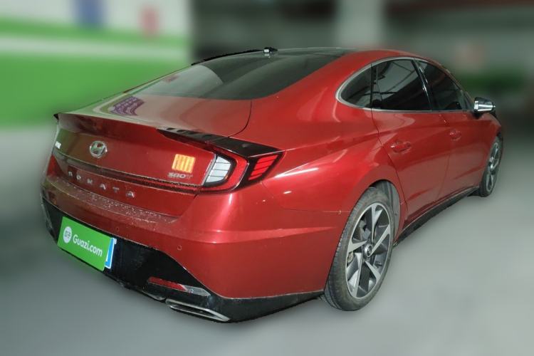 Used Hyundai Sonata 2020 380TGDi Automatic TOP Flagship Edition Rear Right 45 Deg