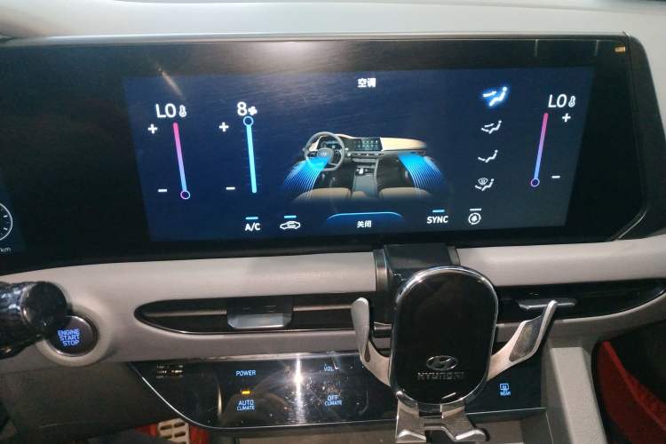 Used Hyundai Sonata 2020 380TGDi Automatic GLS Luxury Edition Audio And AC Panel