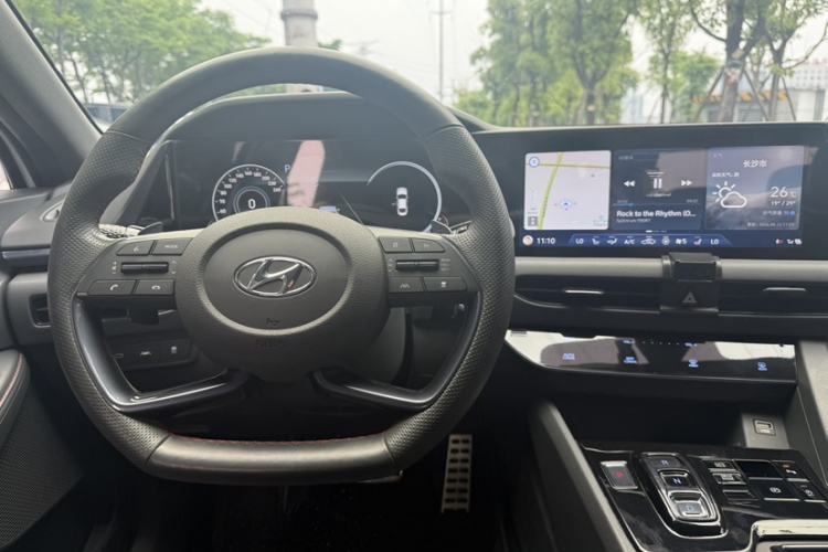 Used Hyundai Sonata 2020 380TGDi Automatic TOP Flagship Edition Audio And AC Panel