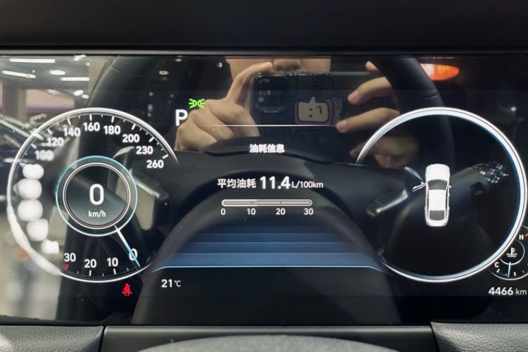 Used Hyundai Sonata 2020 270TGDi DCT GLS Elite Edition Odometer Close Up