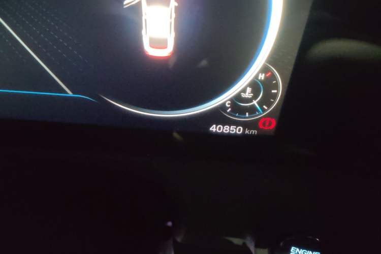 Used Hyundai Sonata 2020 380TGDi Automatic TOP Flagship Edition Odometer Close Up