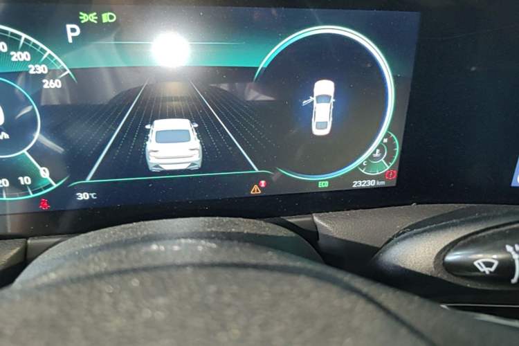 Used Hyundai Sonata 2020 270TGDi DCT GLS Elite Edition Odometer Close Up