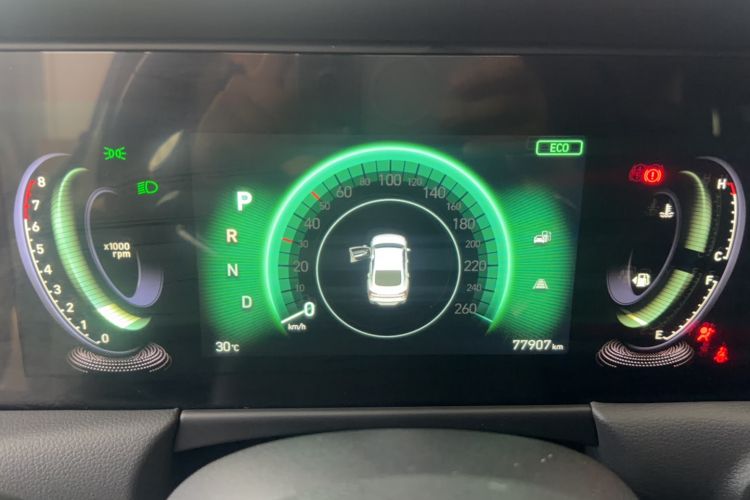 Used Hyundai Sonata 2020 270TGDi DCT GL Advanced Edition Odometer Close Up