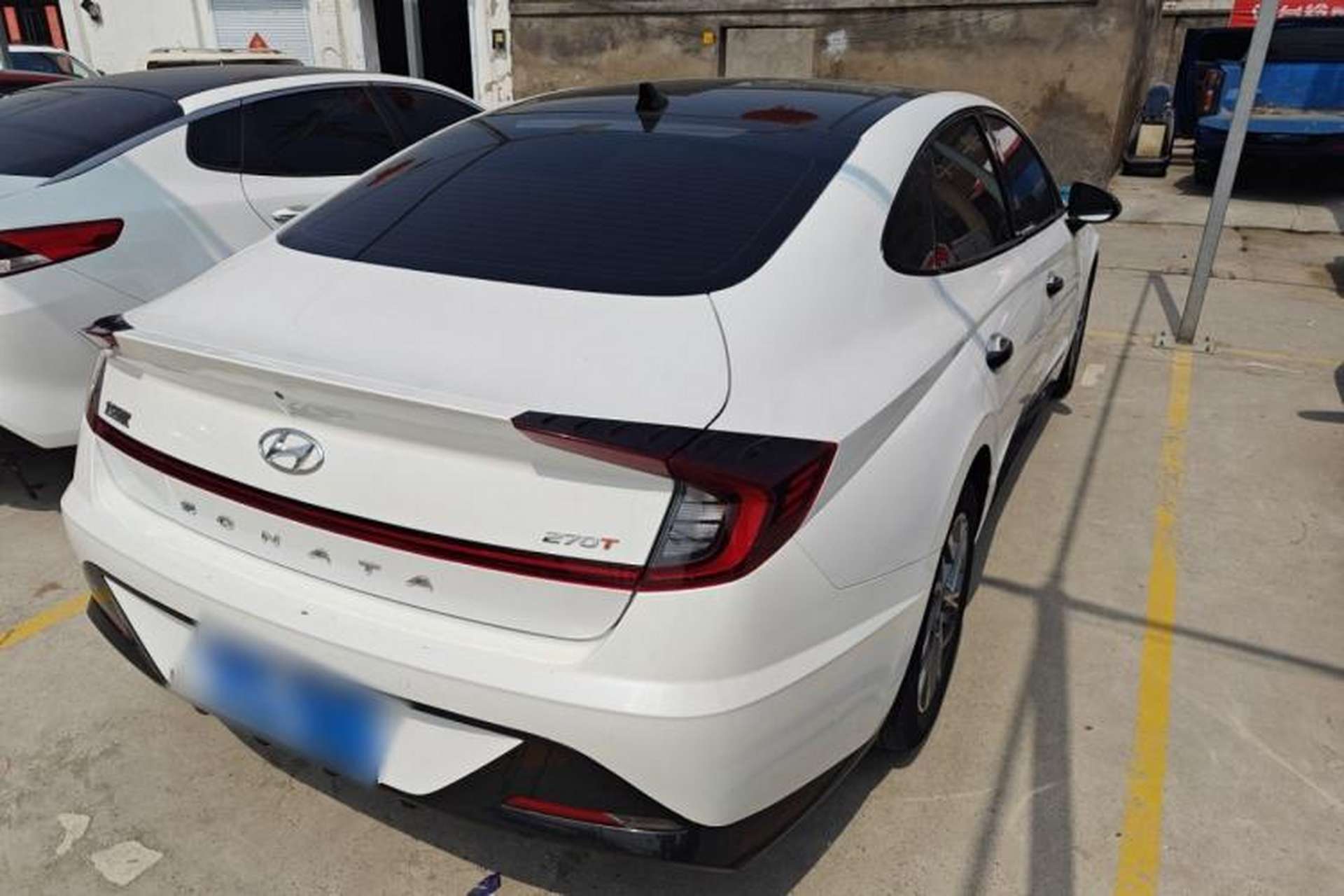 Used Hyundai Sonata 2020 270TGDi DCT GLS Elite Edition Rear Right 45 Deg
