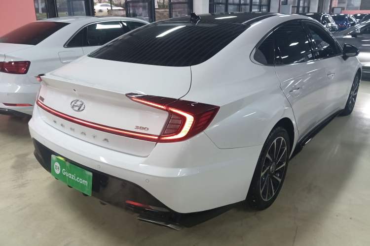 Used Hyundai Sonata 2020 380TGDi Automatic GLS Luxury Edition Rear Right 45 Deg
