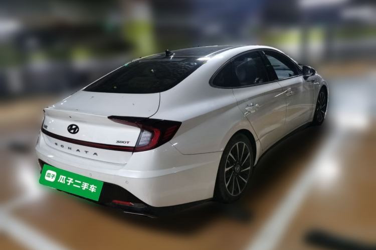 Used Hyundai Sonata 2020 380TGDi Automatic GLS Luxury Edition Rear Right 45 Deg