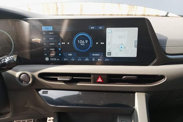 Used Hyundai Sonata 2022 380TGDi Automatic 20th Anniversary Edition Audio And AC Panel