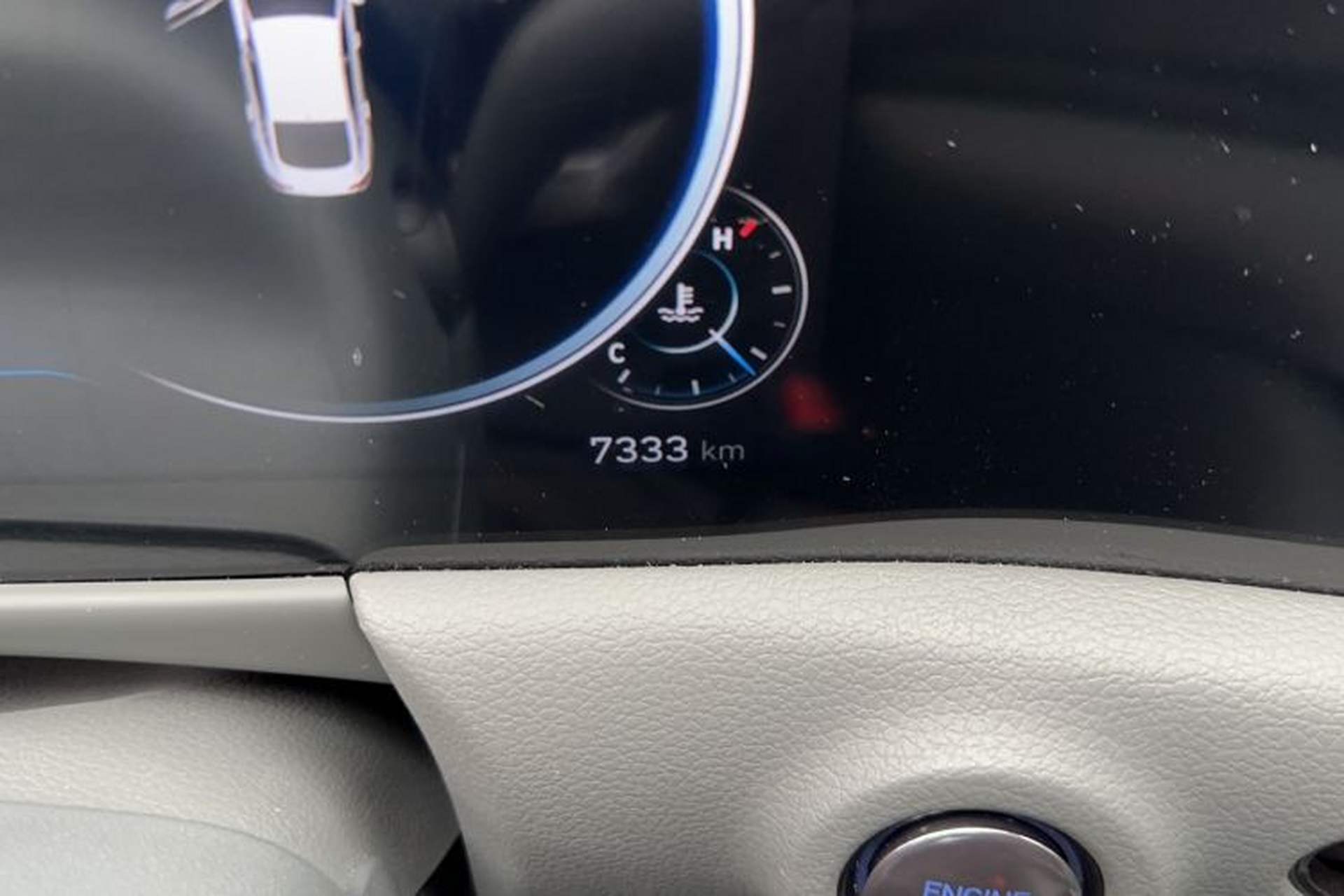 Used Hyundai Sonata 2022 380TGDi Automatic 20th Anniversary Edition Odometer Close Up