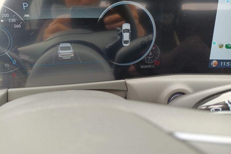 Used Hyundai Sonata 2022 380TGDi Automatic 20th Anniversary Edition Odometer Close Up