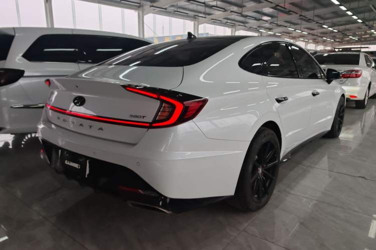 Used Hyundai Sonata 2022 380TGDi Automatic 20th Anniversary Edition Rear Right 45 Deg