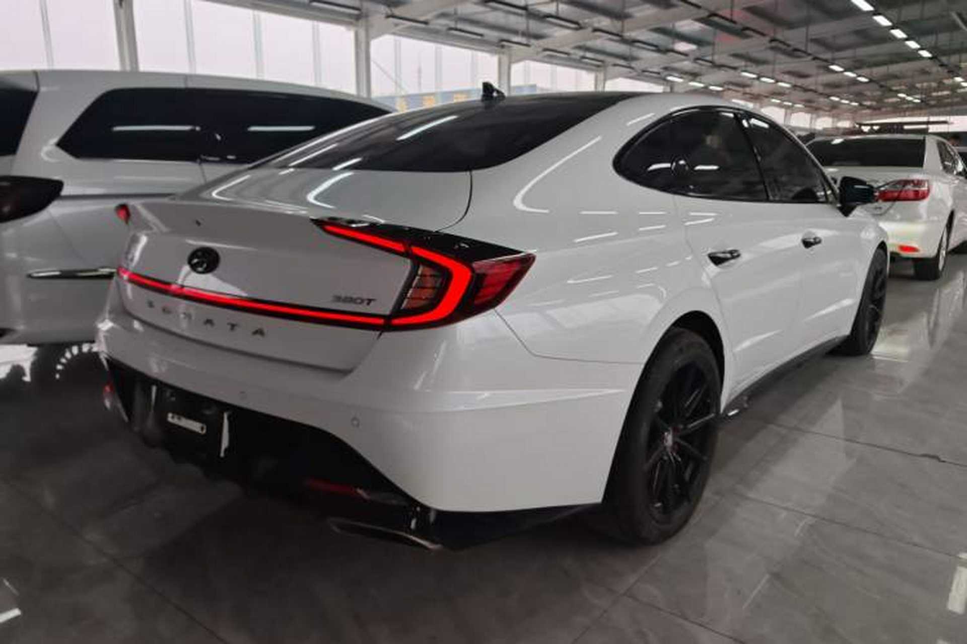 Used Hyundai Sonata 2022 380TGDi Automatic 20th Anniversary Edition Rear Right 45 Deg