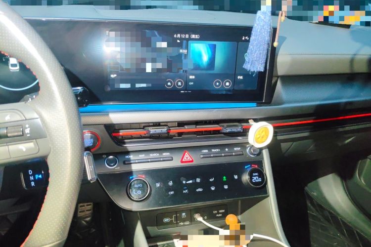 Used Hyundai Sonata 2024 2.0T N Line Pro Audio And AC Panel