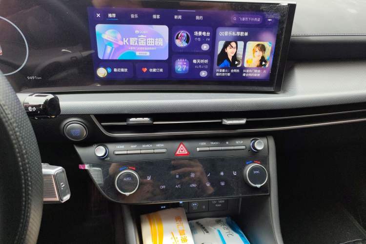 Used Hyundai Sonata 2024 1.5T Pro Audio And AC Panel