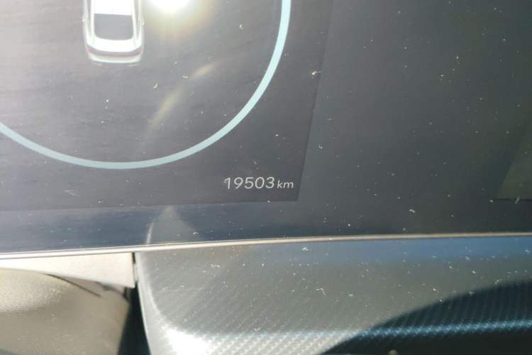 Used Hyundai Sonata 2024 2.0T N Line Pro Odometer Close Up