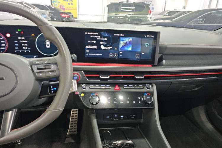 Used Hyundai Sonata 2024 2.0T N Line Max Audio And AC Panel