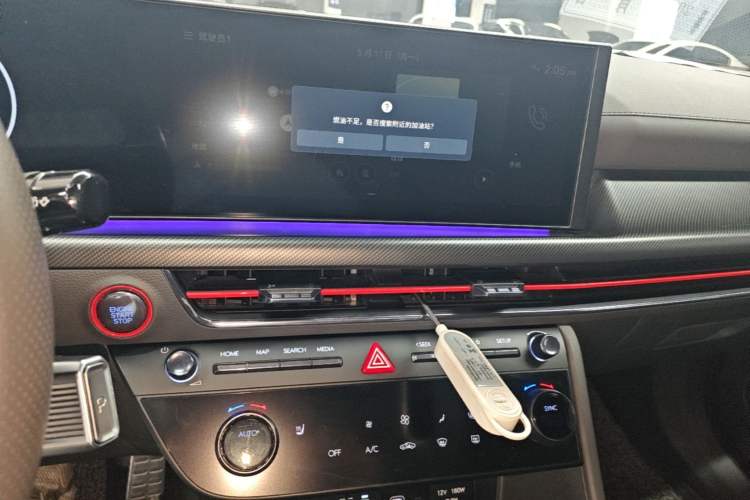 Used Hyundai Sonata 2024 2.0T N Line Air Audio And AC Panel