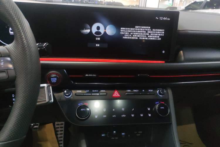 Used Hyundai Sonata 2024 2.0T N Line Max Audio And AC Panel