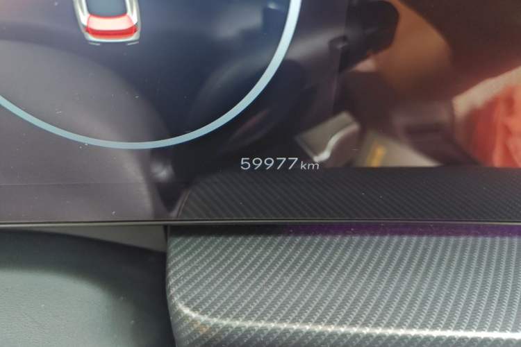 Used Hyundai Sonata 2024 2.0T N Line Pro Odometer Close Up
