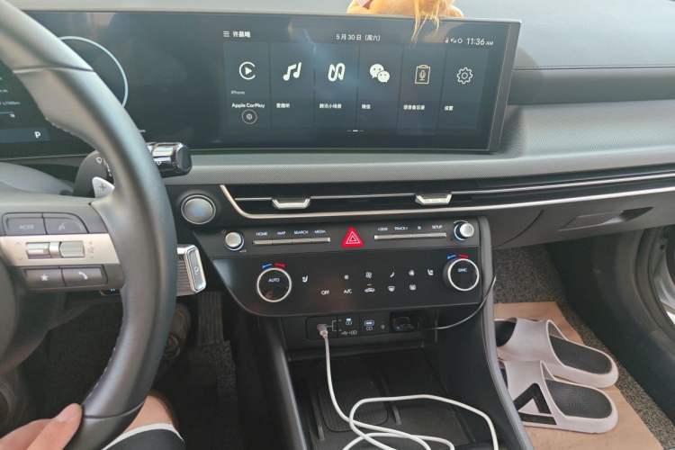 Used Hyundai Sonata 2024 1.5T Pro Audio And AC Panel