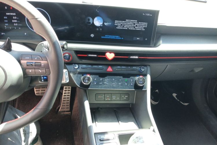 Used Hyundai Sonata 2024 2.0T N Line Max Audio And AC Panel