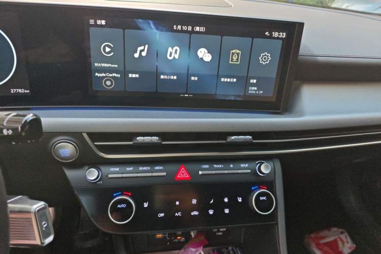 Used Hyundai Sonata 2024 1.5T Pro Audio And AC Panel