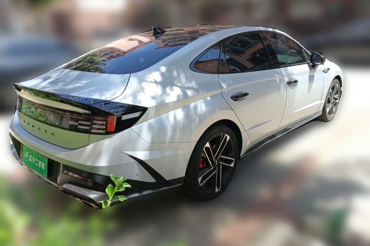 Used Hyundai Sonata 2024 2.0T N Line Max Rear Right 45 Deg