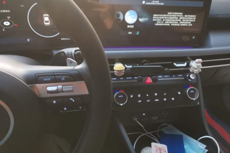 Used Hyundai Sonata 2024 1.5T Max Audio And AC Panel