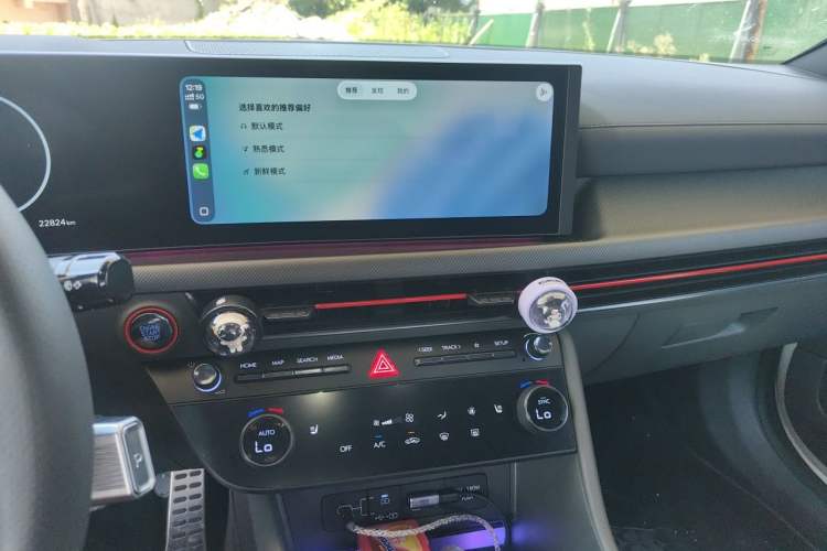 Used Hyundai Sonata 2024 2.0T N Line Air Audio And AC Panel