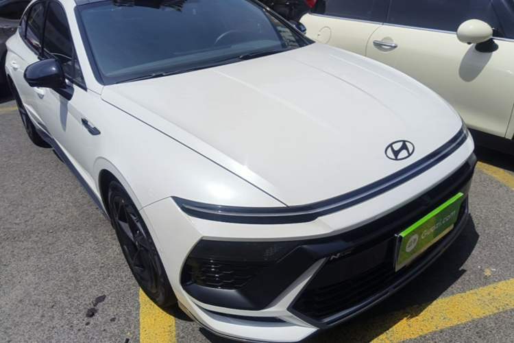 Used Hyundai Sonata 2024 2.0T N Line Pro Front Right 45 Deg
