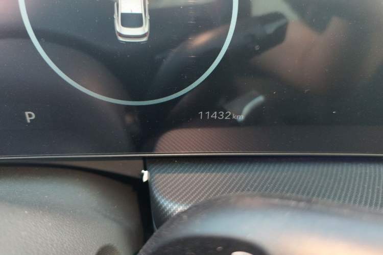 Used Hyundai Sonata 2024 2.0T N Line Air Odometer Close Up
