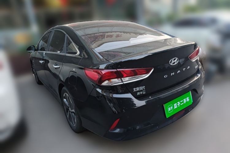 Used Hyundai Sonata Plug-in Hybrid 2018 2.0 PHE Smart Enjoyment Version China VI Standard Rear Left 45 Deg