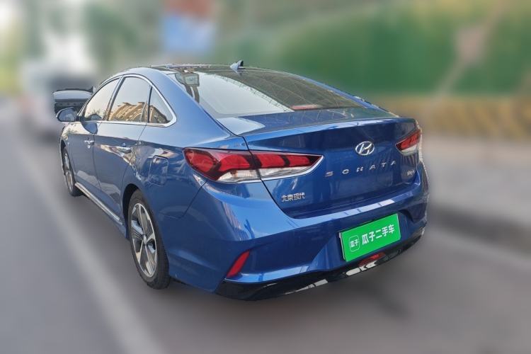 Used Hyundai Sonata Plug-in Hybrid 2018 2.0 PHT ZhiZun Edition China V Standard Rear Left 45 Deg