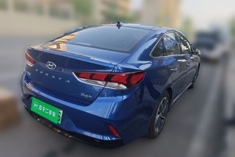 Used Hyundai Sonata Plug-in Hybrid 2018 2.0 PHT ZhiZun Edition China V Standard Rear Right 45 Deg